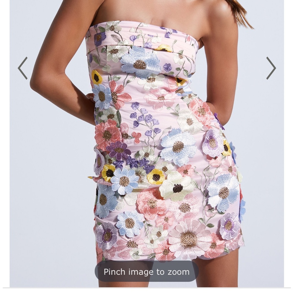 Wren- flower homecoming dress. Never worn